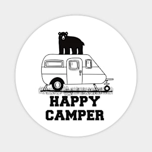 One Happy Camper Magnet